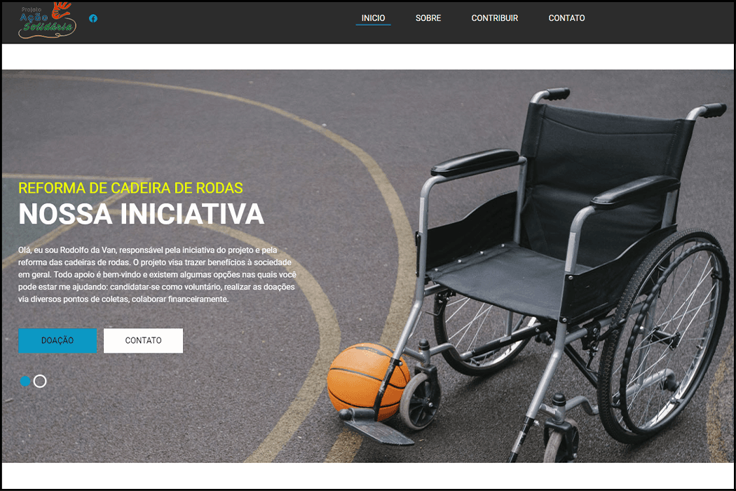 Desenvolvido com HTML, CSS e JavaScript